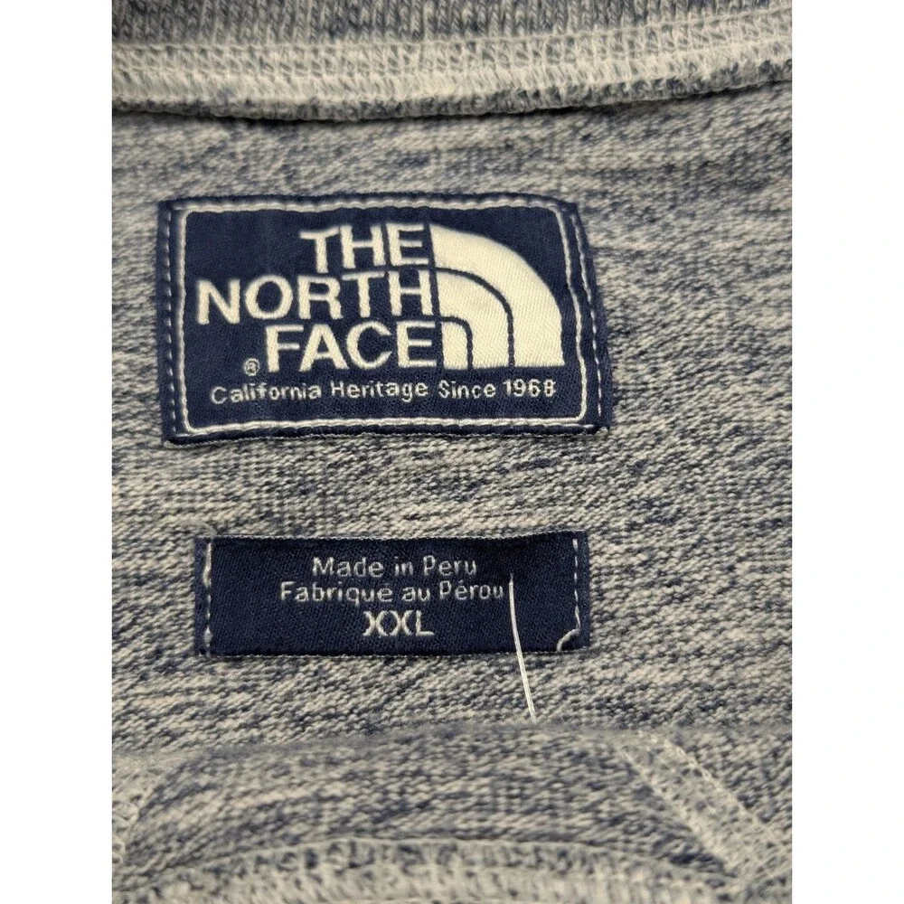 The North Face A65F Men's XXL Crewneck Sweatshirt Blue